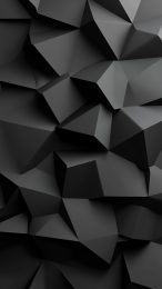 Enhance Your Mobile with Dark Geometric Photo Wallpapers