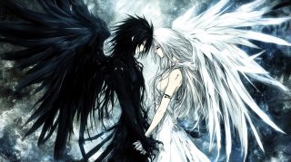 1920x1080 Devil and Angel Love Anime Pictures