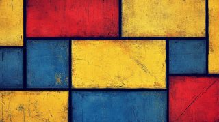 Digital Background: Free High-Resolution Mondrian Images