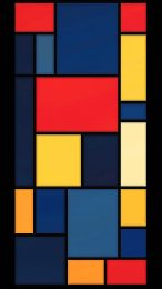 Explore Colorful Mondrian-Inspired Wallpapers for iPhone