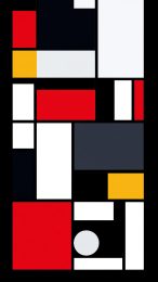 Perfect Mondrian Mobile Background for Stylish Android Phones