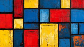 Ultra HD Piet Mondrian Artwork: Free HD Wallpaper