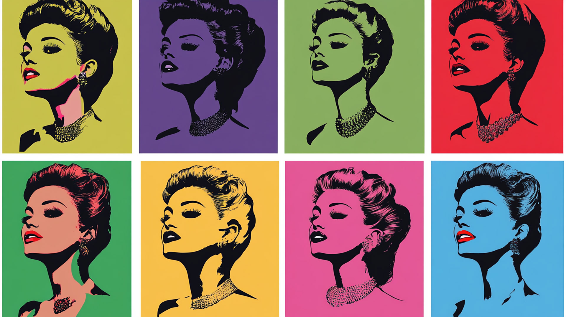 Vibrant Pop Art HD Wallpaper for Desktop Background