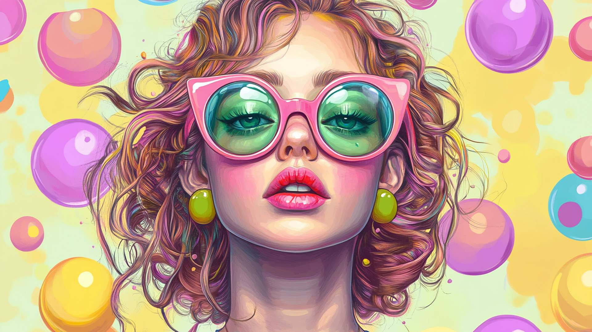 Stunning 4K Retro-Pop-Art Image Wallpapers for PC