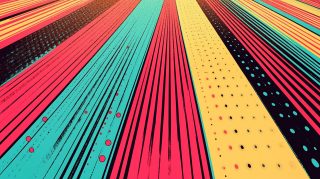 Retro Pop Digital Background: Free HD Wallpaper Collection