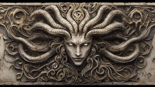 Stunning HD Wallpaper of Satin Medusa for Desktop