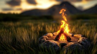 Explore Aesthetic Campfire Stock Photos for Free