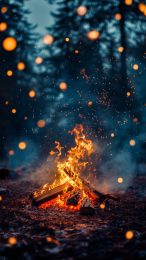 Aesthetic Campfire Wallpaper: Download for Android & iPhone