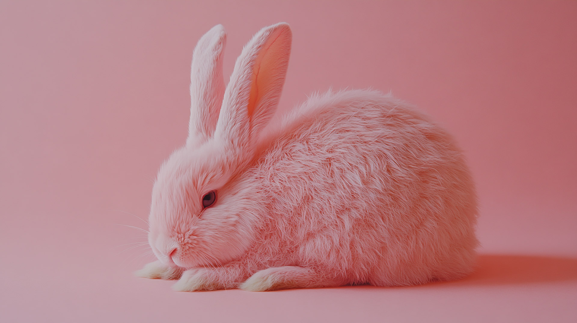 Download Free HD Pink Bunny Wallpaper for PC