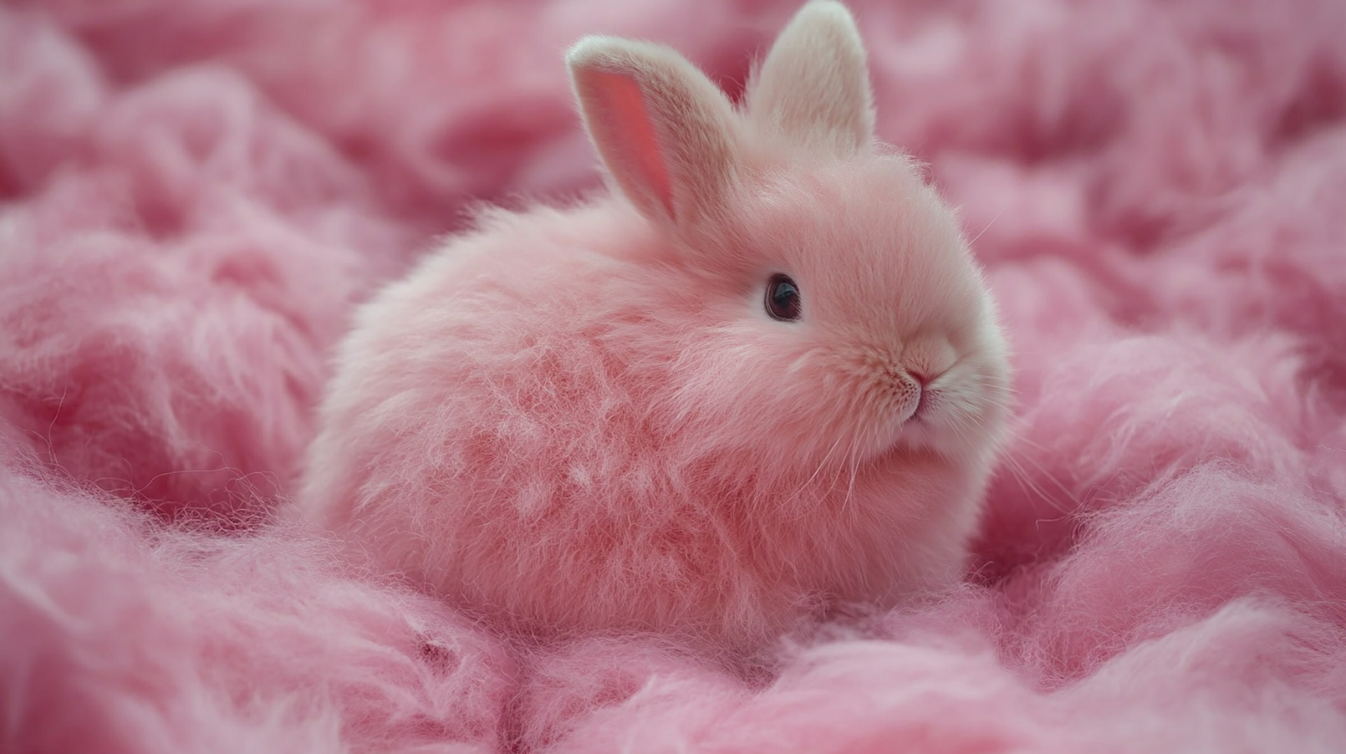 Stunning 4K Aesthetic Pink Bunny Stock Photos