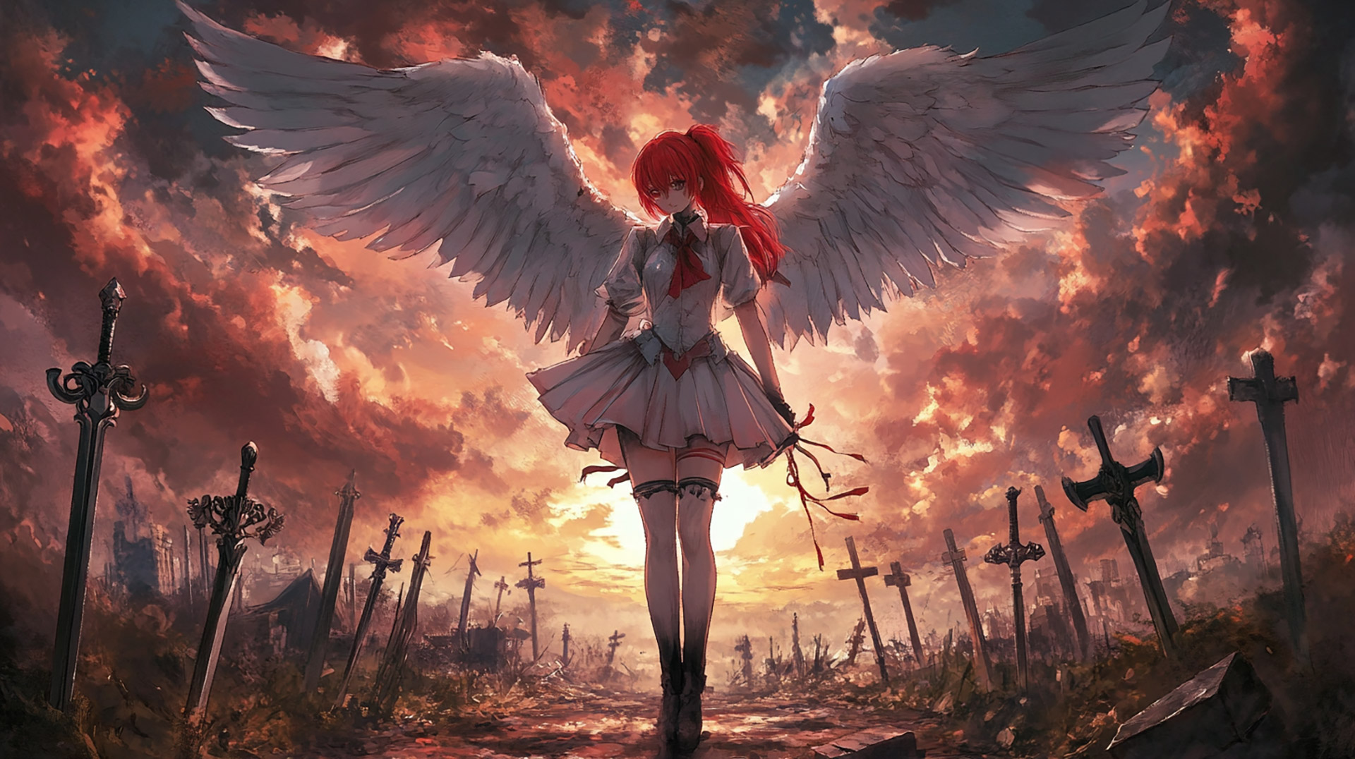 Download Beautiful Angel Beats Anime HD Wallpapers