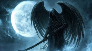 Free AI Wallpaper: Angel of Death Theme