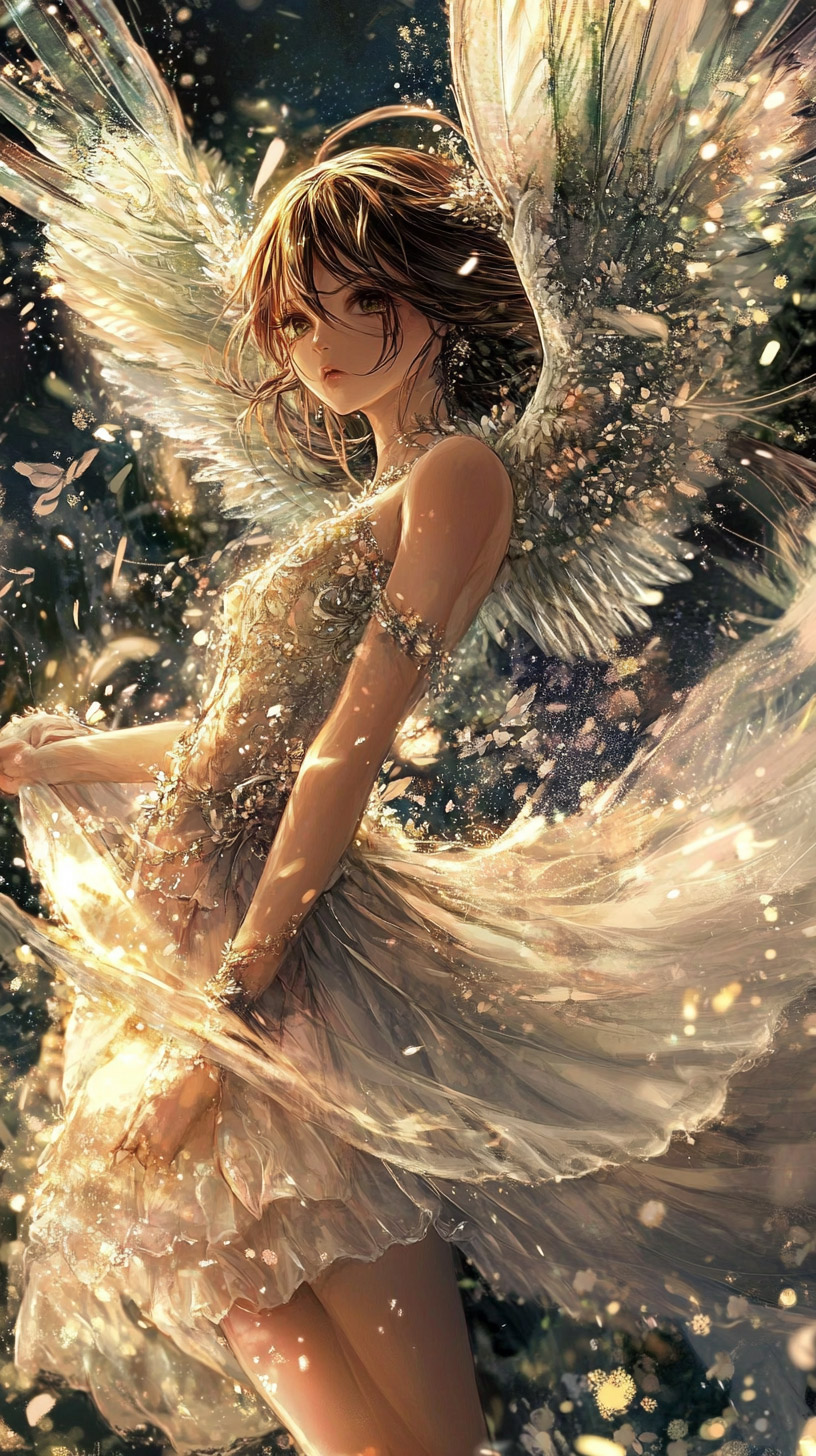 Get Free Anime Angel Images for iPhone & Android