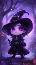 Enjoy Free Halloween Phone Images Featuring Cute Anime