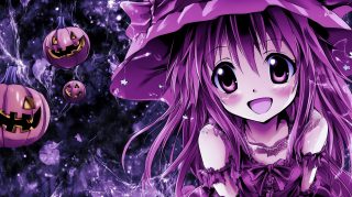 AI Digital Backgrounds: Cute Halloween Wallpapers in HD