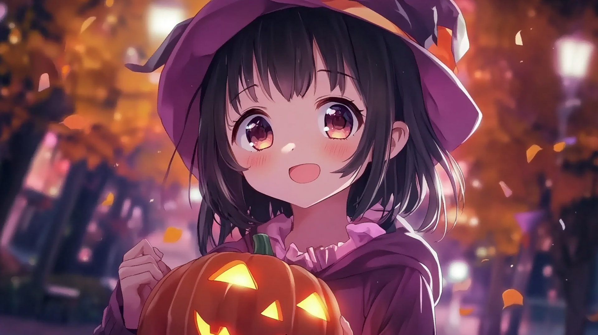 Cute Halloween Images in 16:9 Format for Your PC