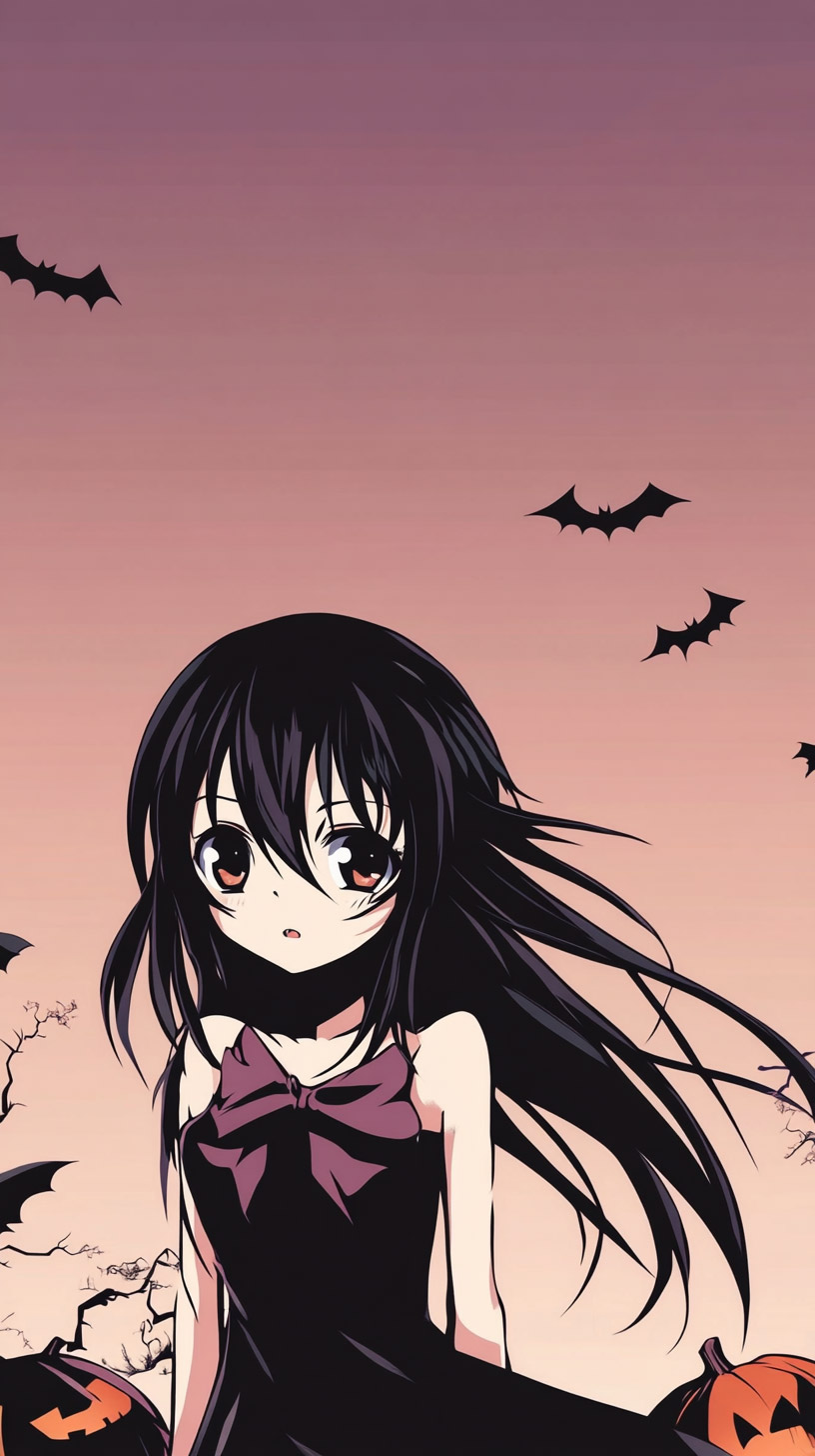 Free Download: Halloween Anime Photos for iPhone Backgrounds