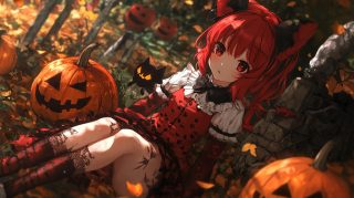 Lively Anime Halloween Images in Ultra HD Formats