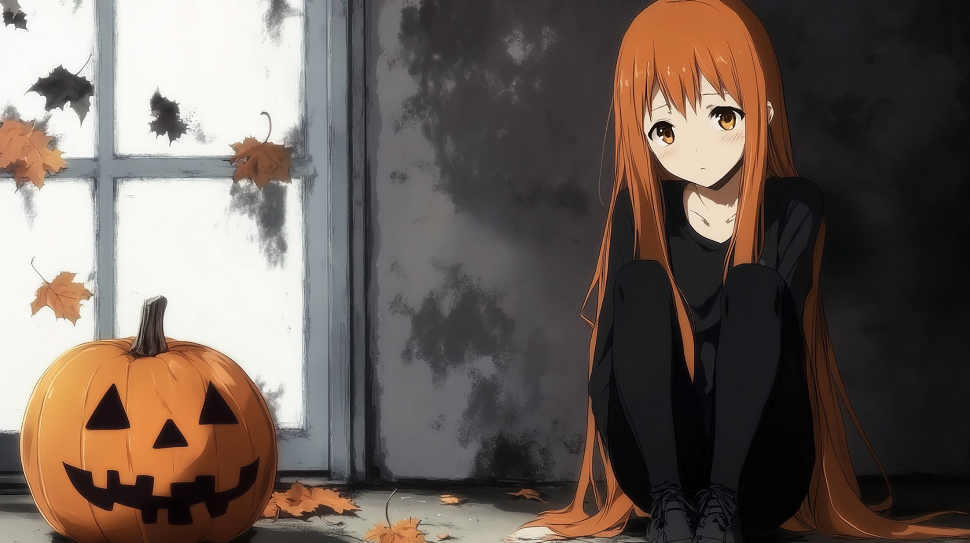 16:9 Anime Halloween Wallpaper: Perfect for Your Desktop