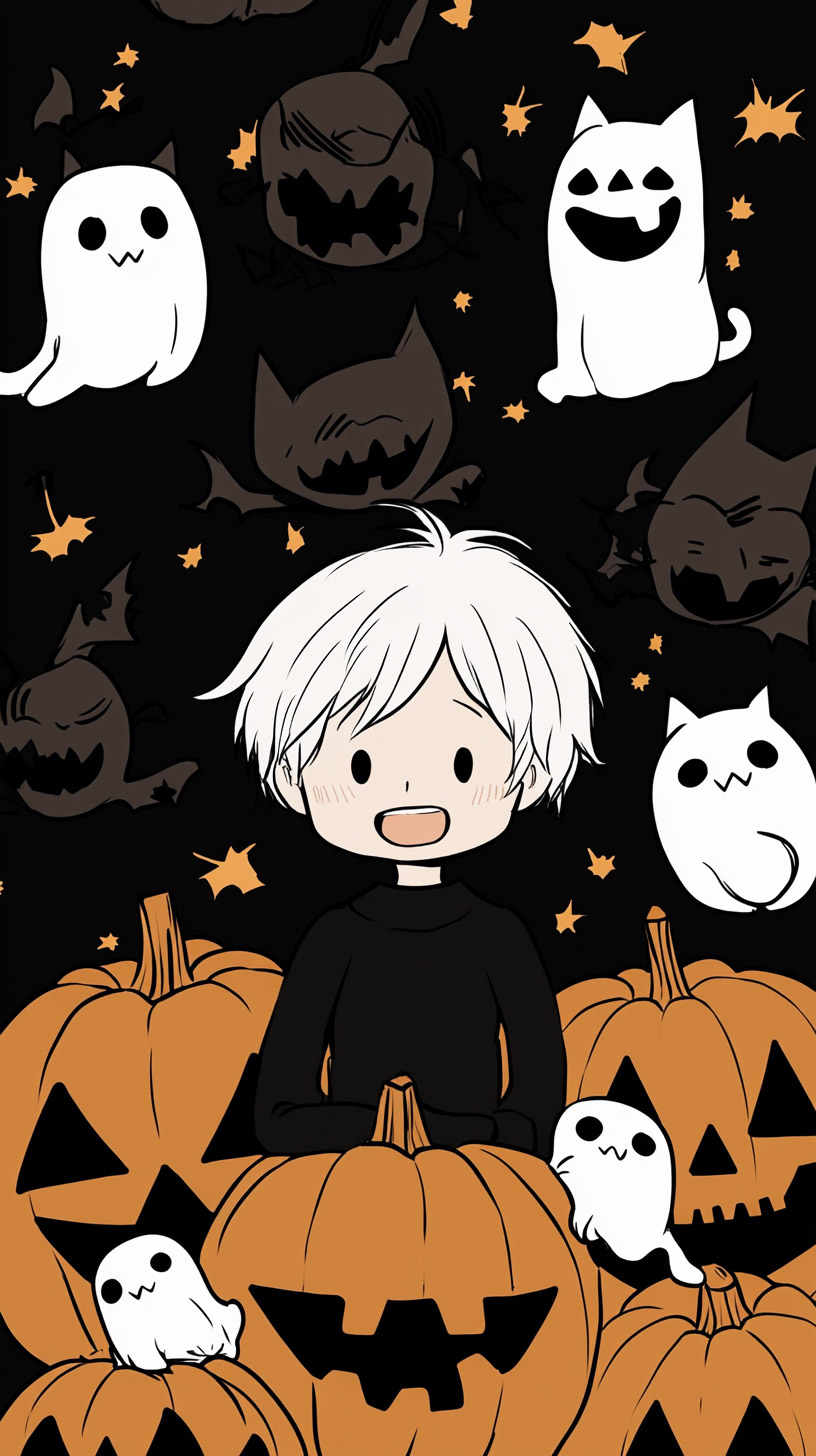 Spooky Anime Digital Backgrounds Perfect for Android Devices