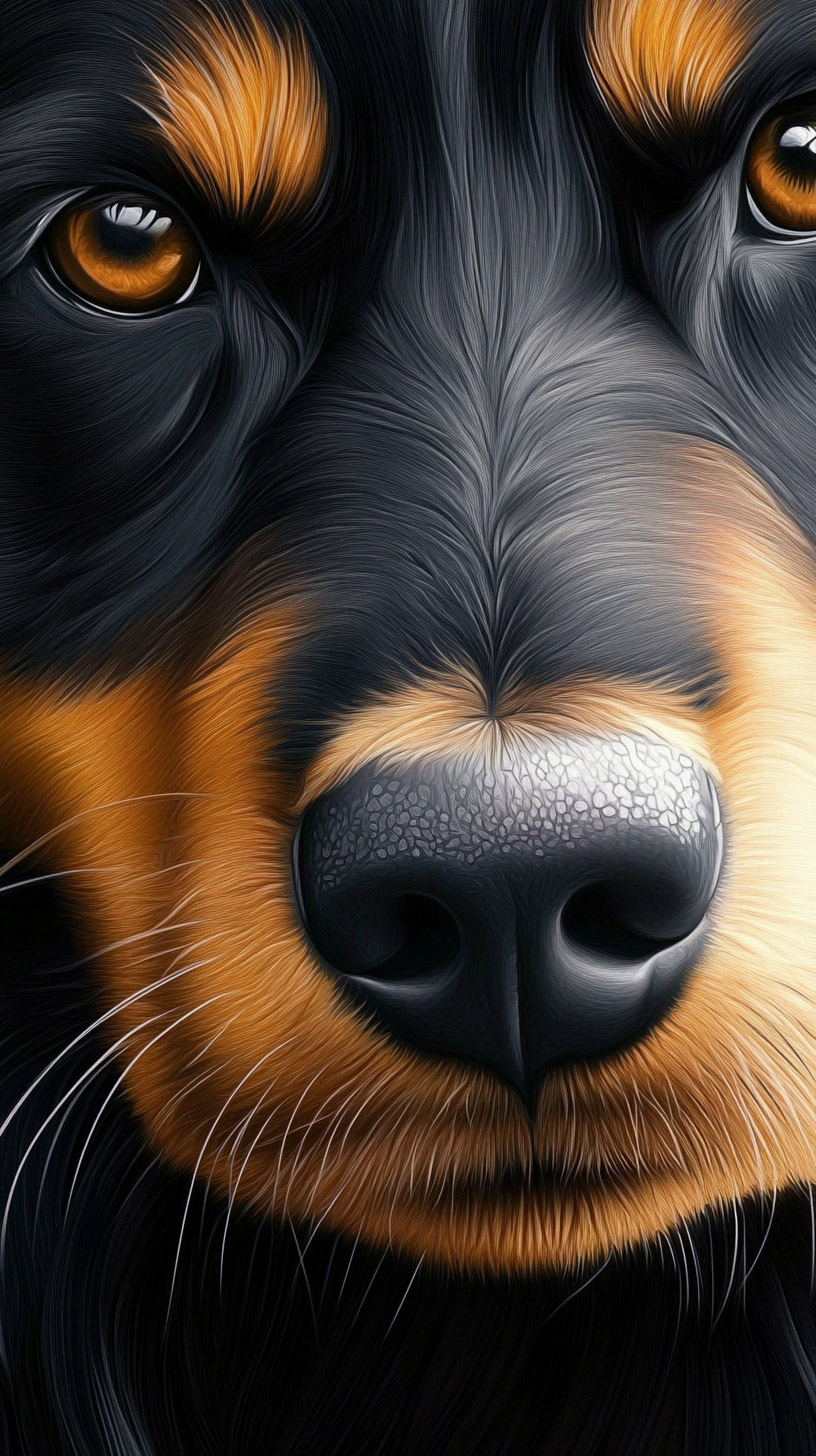 Digital Backgrounds of Australian Shepherds for Android