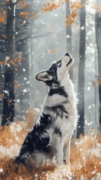 AI-Generated Australian Shepherd Wallpapers for Android Devices