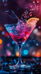 Eye-Catching Cocktail Photos as Digital Backgrounds