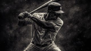 8K Baseball Player Bat Images for Stunning Desktop Background