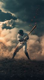 iPhone Baseball Player Wallpapers in 9:16 Format