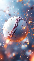 AI-Generated HD Baseball Wallpapers for iPhone Users