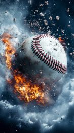 Vivid Baseball Wallpapers Designed for Mobile Devices