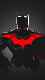 Vibrant Batman Beyond Mobile Wallpaper for Stylish Android Users