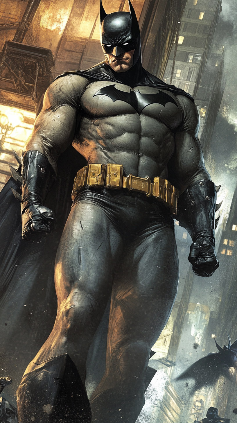 Download Stunning Batman Digital Backgrounds for Your Phone