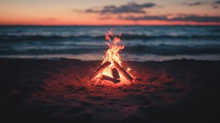 Explore Free Photos of Beach Campfire for Wallpapers