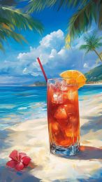 Colorful Beach Cocktail Pictures: Style Your Android Wallpaper