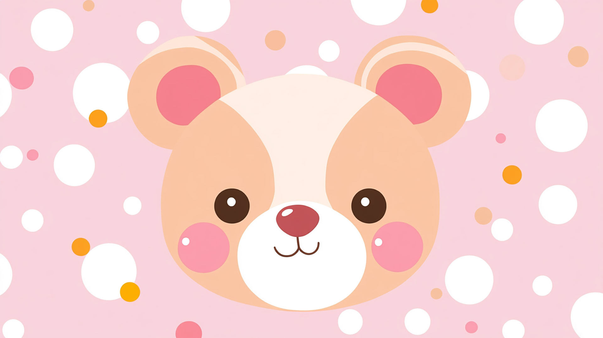 AI Generated Bear Face Pictures: Unique Desktop Wallpapers