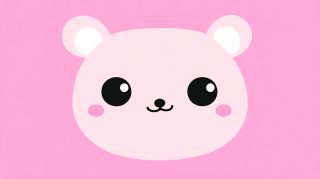 High-Quality Bear Face HD Wallpaper for Desktop Background