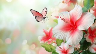 2560x1440 Butterfly and Flower HD Wallpaper Collection