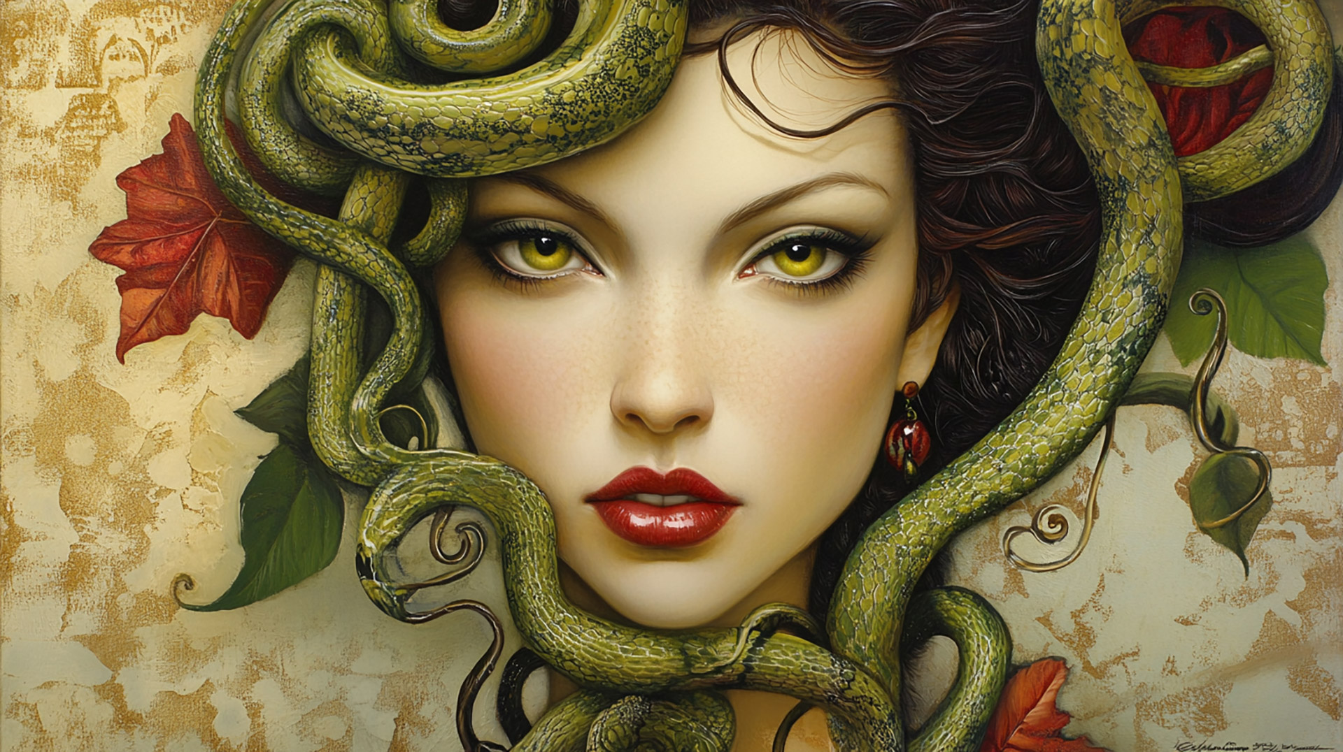 Beautiful Medusa Wallpaper: Stunning HD Digital Background