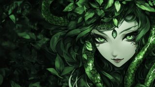 Beautiful Medusa HD Wallpaper: Free Download Available