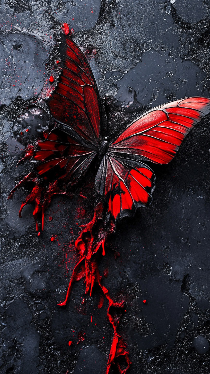 High-Resolution Butterfly Wallpaper for Samsung Mobile