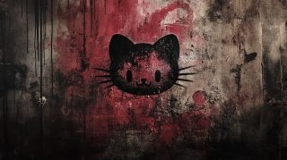 Download Black and Red Hello Kitty HD Pics Now