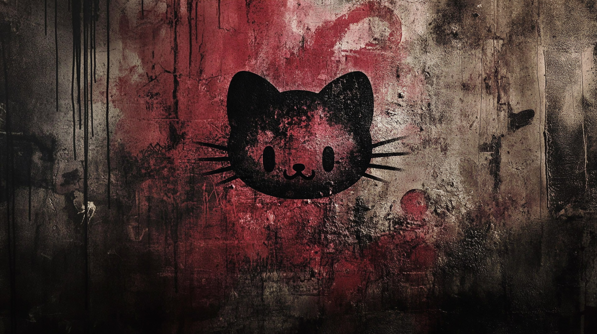 Download Black and Red Hello Kitty HD Pics Now