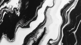 Black and White Abstract Art HD Wallpaper for Desktop