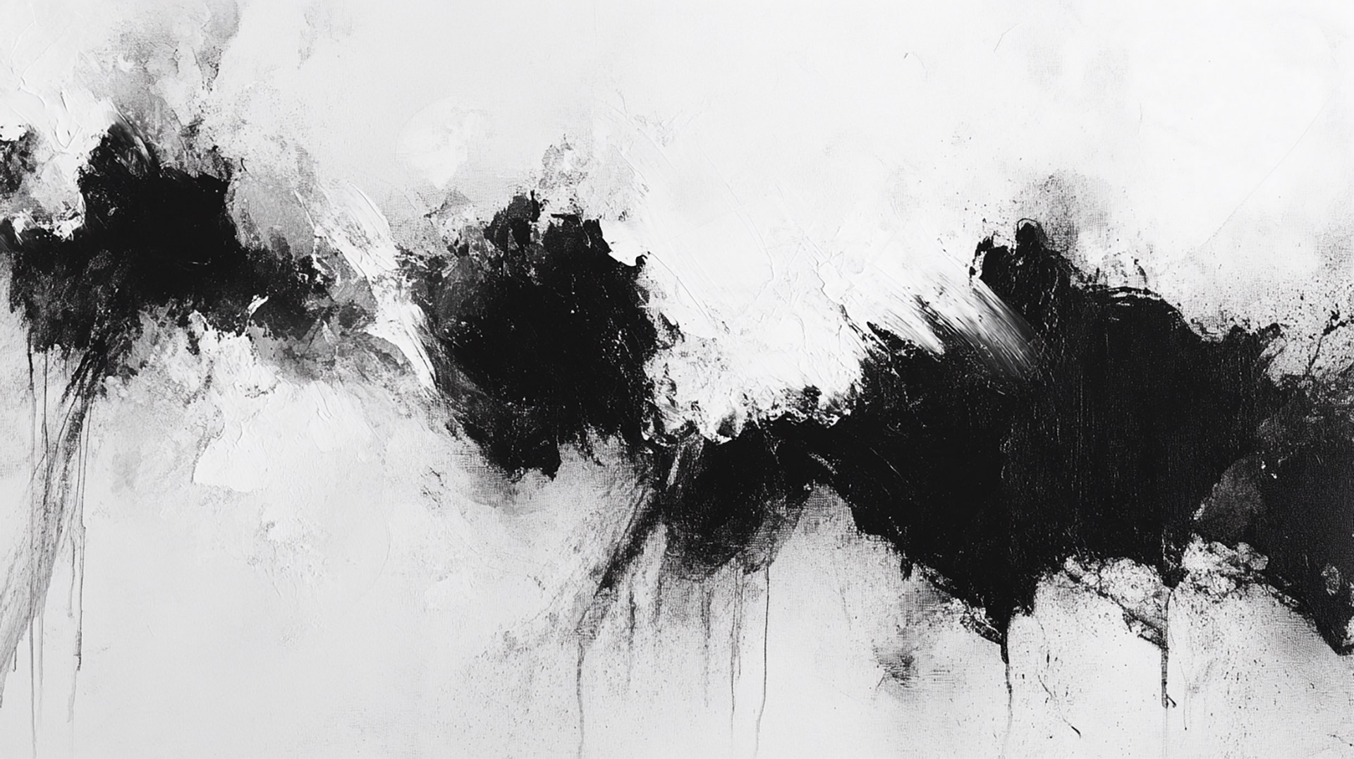 Ultra HD Black and White Abstract Art for PC