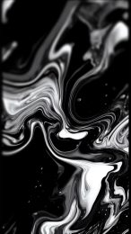 Vibrant Black and White Abstract Mobile Wallpapers for Any Brand