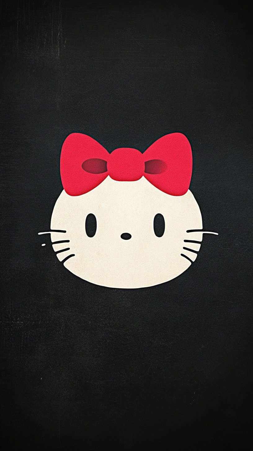 Trendy Black Hello Kitty Photos for Your Mobile Screen