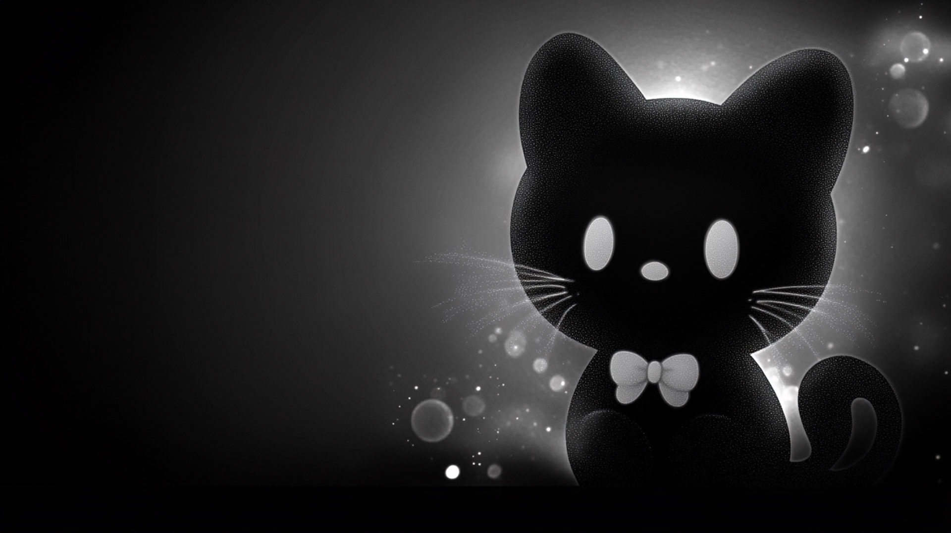 Ultra HD Black Hello Kitty Wallpaper - Free Downloadable Images