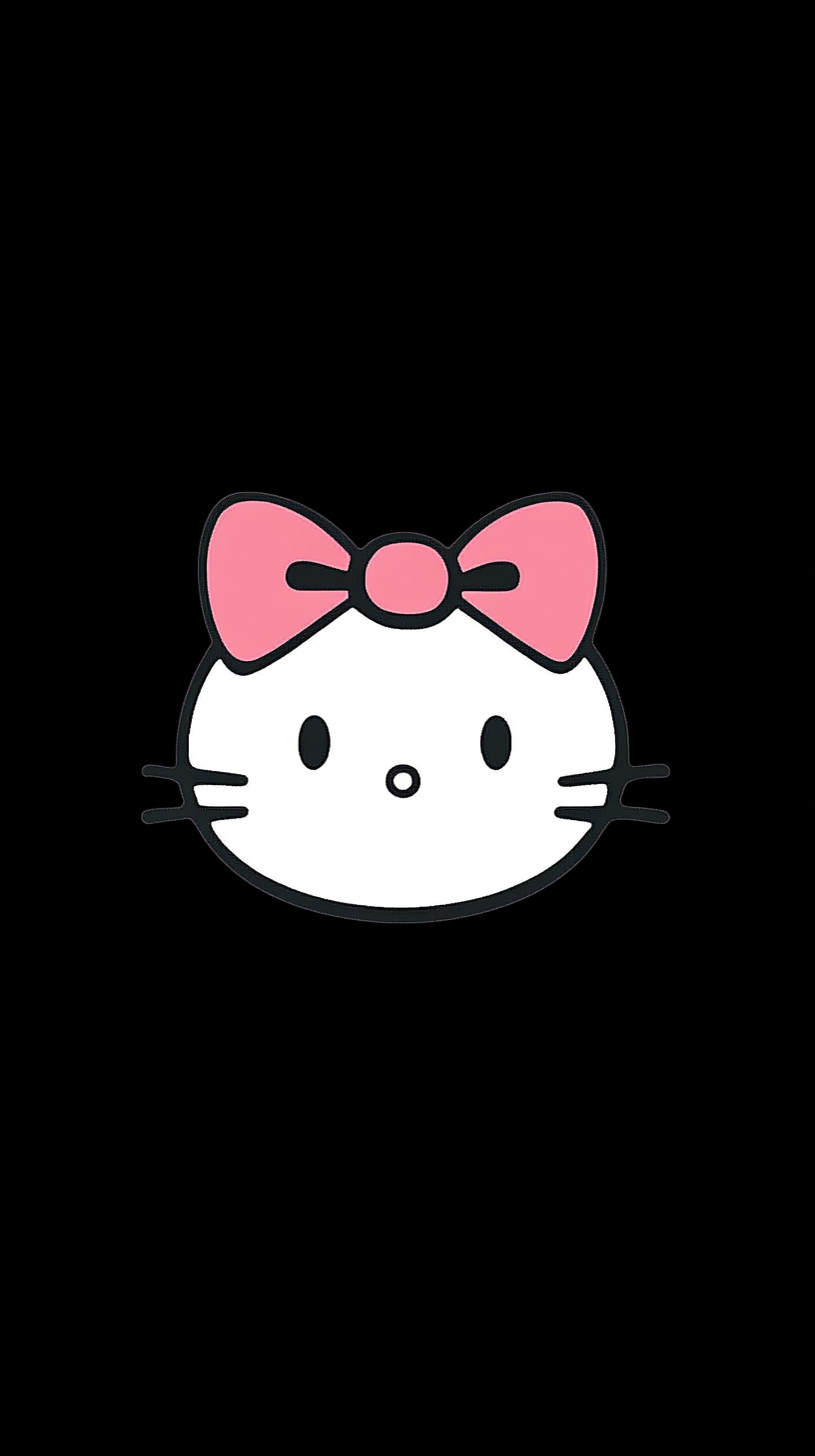 Amazing Free Black Pink Hello Kitty Photos for Download