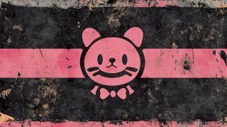 Vibrant Black Pink Hello Kitty HD Wallpapers in 16:9